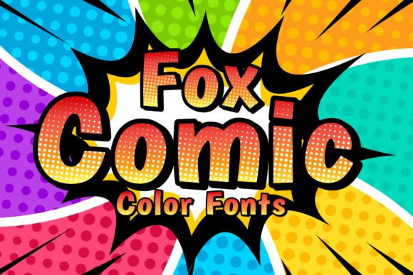 Fox Comic: A Dynamic Font for Bold Visual Impact
