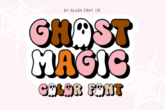 Ghost Magic Color: A Playful Font for Vibrant Designs