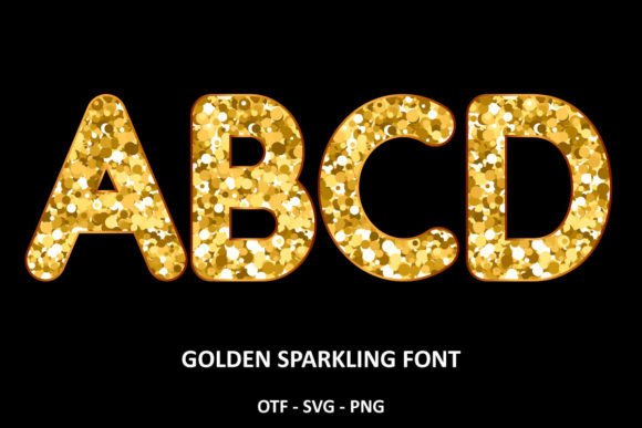 Golden Sparkling: Elevate Your Designs with a Touch of Luxury