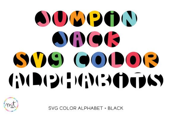 Jumpin' Jack Alphabits: A Playful Round Font for Vibrant Design