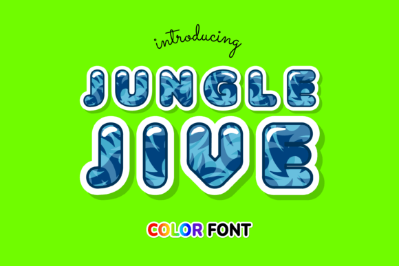 Jungle Jive: Elevating Design with Tropical Color Typography