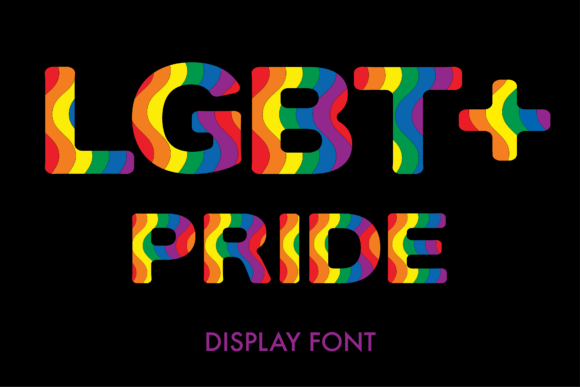 Lgbt Rainbow: A Modern Font for Vibrant Design