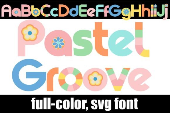 Pastel Groove: A Retro Font for Modern Design